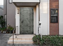 Входная дверь MRC-3313 бетон лофт графит LS 936-2