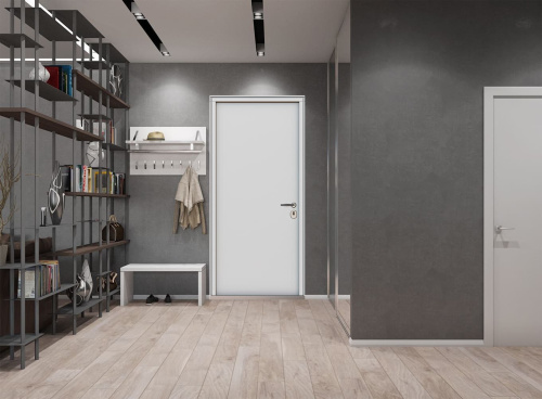 Входная дверь MRC-2129 серый RAL 7024 фото 3