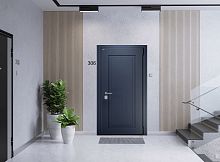 Входная дверь MRC-5610 темно-синий софт ZB 828-SFT