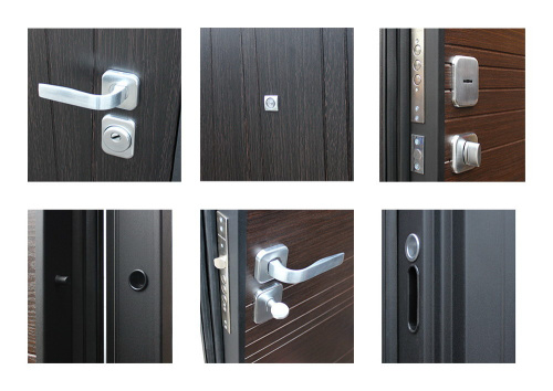 Входная дверь MRS-0018, графит фото 4