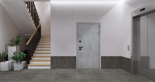 Входная дверь MRS-0053, медный антик фото 9