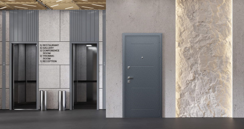 Входная дверь MRS-0077 с терморазрывом, коричневый фото 12