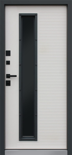 Входная дверь MRS-0024, серый фото 2