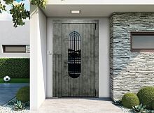 Входная дверь MRC-7214 бетон лофт графит LS 936-2