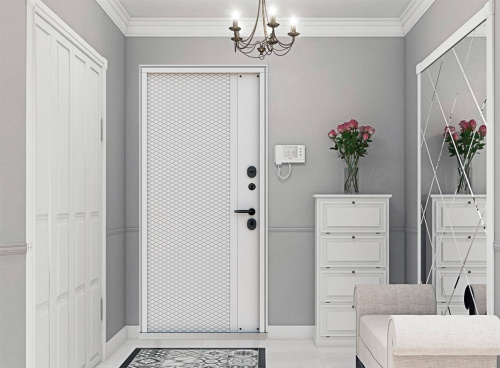 Входная дверь MRC-2130 серый RAL 7024 2 замка фото 3