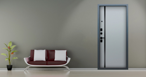 Входная дверь MRS-0063, графит фото 17