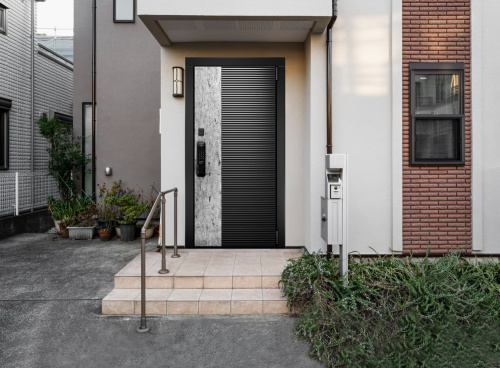 Входная дверь MRC-10810 биометрия черный RAL 9005 NEW