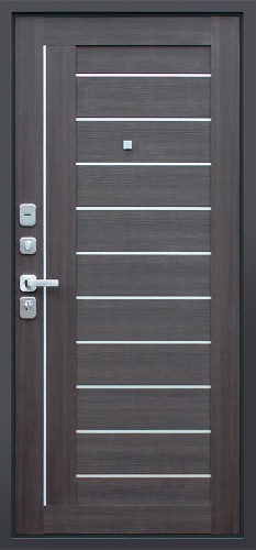 Входная дверь MRS-0054, графит фото 3