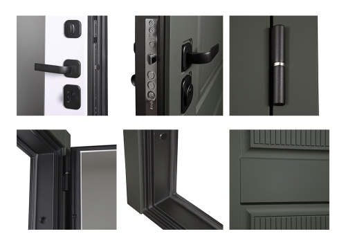 Входная дверь MRS-0020, серый фото 3