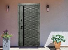 Входная дверь MRC-2114 бетон лофт графит LS 936-2 2 замка