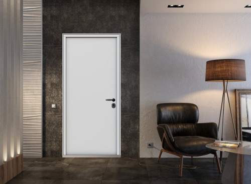 Входная дверь MRC-0731 рейлинг черный RAL 9005 фото 3