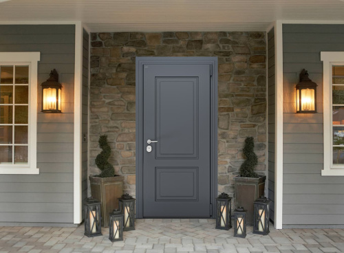 Входная дверь MRC-3322 серый RAL 7024