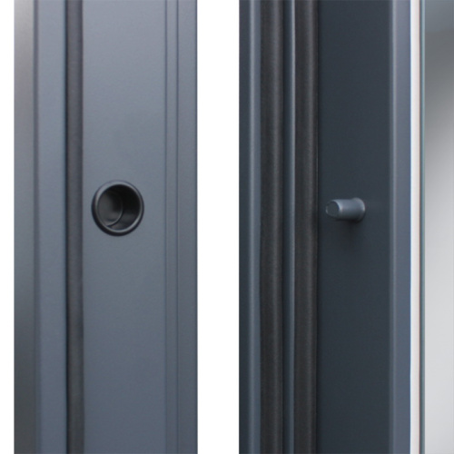 Входная дверь MRS-0037, графит фото 6