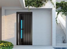 Входная дверь MRC-5210 рейлинг черный RAL 9005