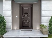 Входная дверь MRC-3220 коричневый RAL 8019 2 замка