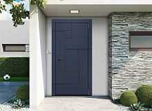 Входная дверь MRC-0736 темно-синий софт ZB 828-SFT