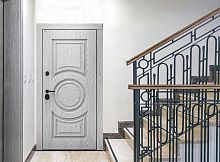 Входная дверь MRC-3236 ясень Альберо Браш Грей ZB-507-2  2 замка скрытые петли