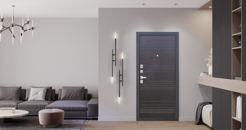 Входная дверь MRS-0018, графит фото 18