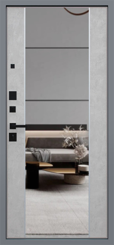 Входная дверь MRS-0053, медный антик фото 2