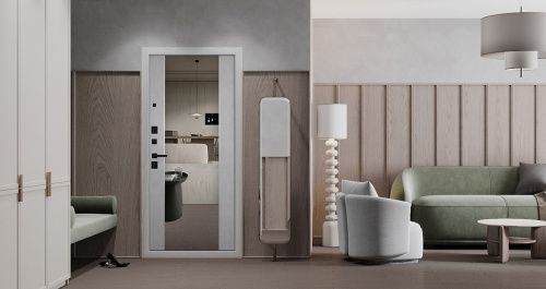 Входная дверь MRS-0053, медный антик фото 10