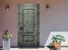 Входная дверь MRC-7514 бетон лофт графит LS 936-2