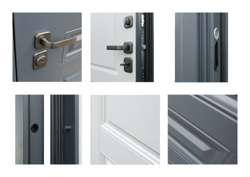 Входная дверь MRS-0036, медный антик фото 3