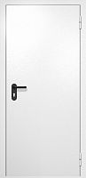 Однопольная противопожарная дверь EI-60 белая RAL 9016 ДМП-01-494