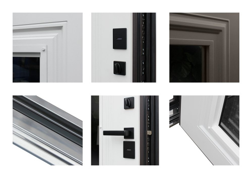 Входная дверь MRS-0079 с терморазрывом, коричневый фото 3