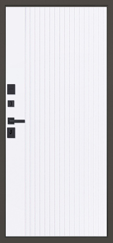 Входная дверь MRS-0010, графит фото 2