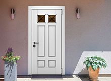 Входная дверь MRC-8710  белый RAL 9003