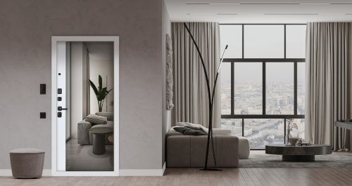 Входная дверь MRS-0081 с терморазрывом, зеленый фото 12