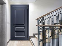 Входная дверь MRC-7426 темно-синий софт ZB 828-SFT