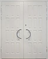 Белая металлическая дверь с МДФ с двух сторон Marcy MRC-227