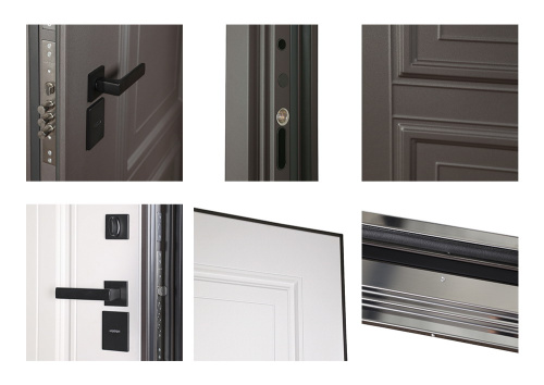 Входная дверь MRS-0076, черный фото 3