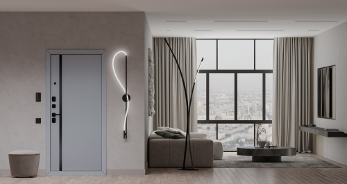 Входная дверь MRS-0063, графит фото 16