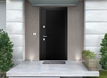Входная дверь MRC-10426 черный RAL 9005 2 замка