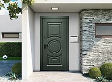 Входная дверь MRC-3224 олива софт ZB 823-SFT 2 замка скрытые петли