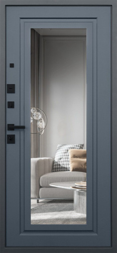 Входная дверь MRS-0050, черный фото 2