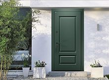 Входная дверь MRC-7522 олива софт ZB 823-SFT 2 замка скрытые петли