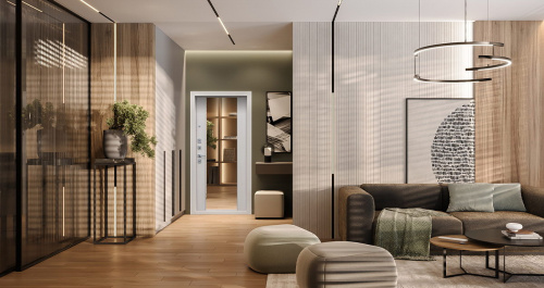 Входная дверь MRS-0055, графит фото 12