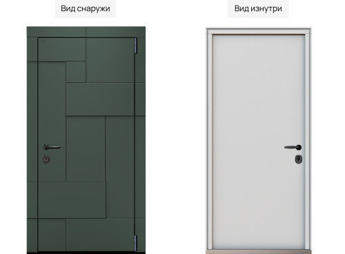 Входная дверь MRC-0723 олива софт ZB 823-SFT фото 2