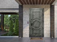 Входная дверь MRC-3214 бетон лофт графит LS 936-2 2 замка