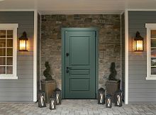 Входная дверь MRC-0421 олива софт ZB 823-SFT 2 замка