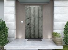 Входная дверь MRC-5014 бетон лофт графит LS 936-2 2 замка