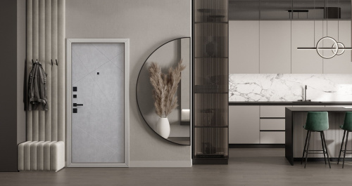 Входная дверь MRS-0052, медный антик фото 15