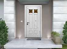 Входная дверь MRC-8717 белый лофт скрытые петли