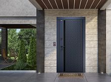 Входная дверь MRC-2134 темно-синий софт ZB 828-SFT 2 замка скрытые петли