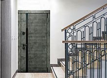 Входная дверь MRC-3015 бетон лофт графит LS 936-2 2 замка