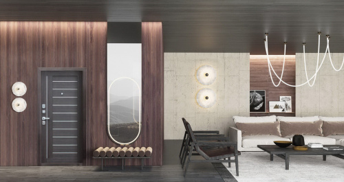 Входная дверь MRS-0054, графит фото 21