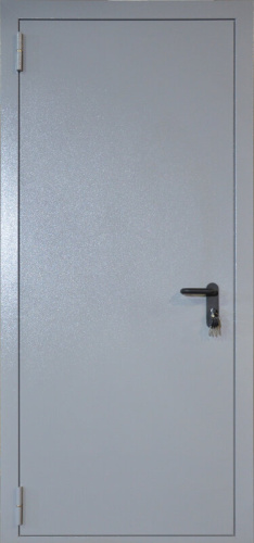 Металлическая серая техническая дверь Marcy MRC-282